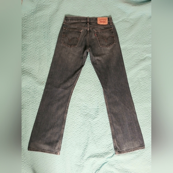 Levi's Gray Straight Jeans - Picture 2 of 5
